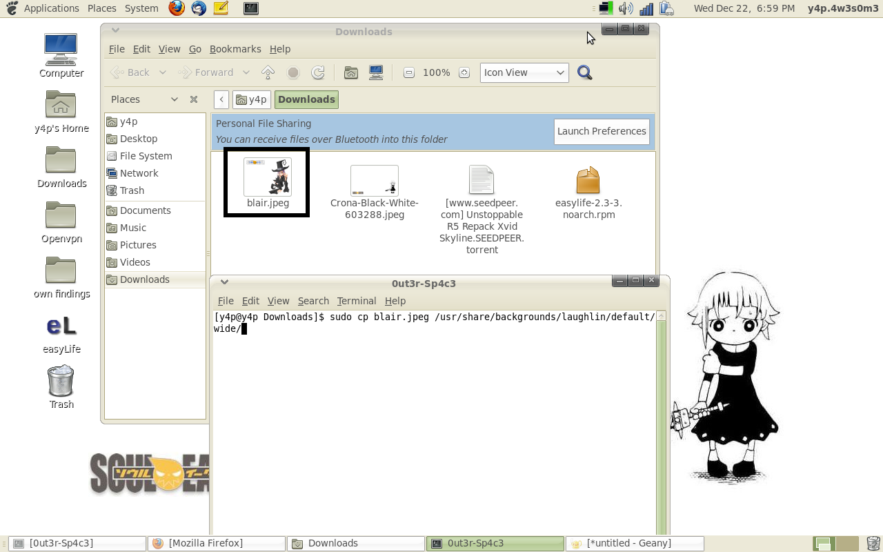 How To Change Login Background In Fedora 14 Random Stuff By Yappare