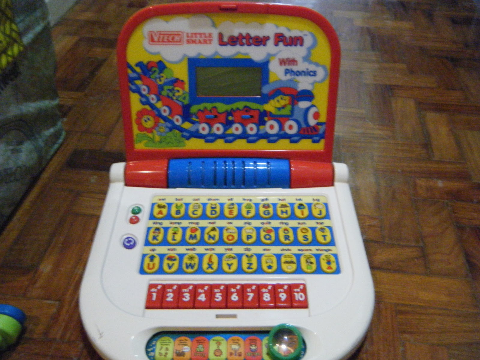 MommysLove4Baby143 VTECH LITTLE SMART LETTER FUN laptop 849p SOLD