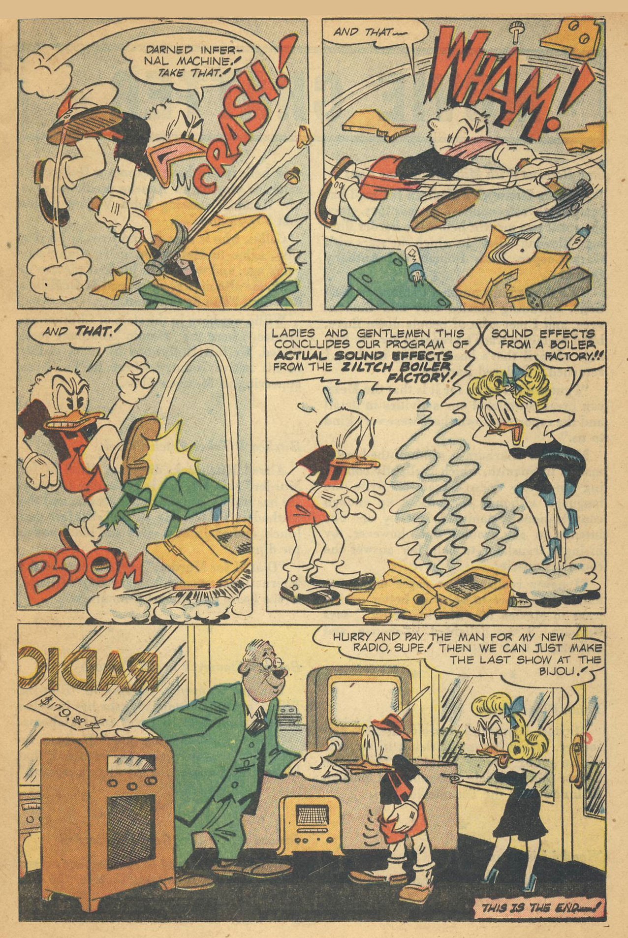 Read online Super Duck Comics comic -  Issue #54 - 21