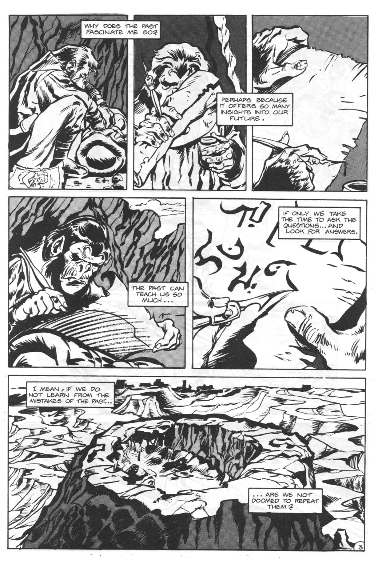 Read online Planet of the Apes (1990) comic -  Issue # Annual 1 - 8
