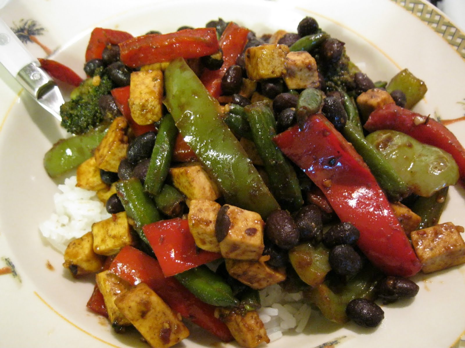 Hungry Vegan Traveler Recipe Request Hoisin & Black Bean StirFry