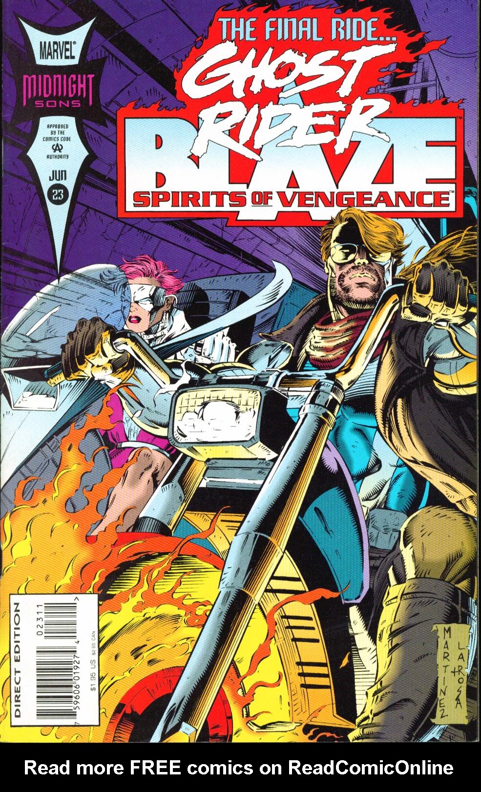Read online Ghost Rider/Blaze: Spirits of Vengeance comic -  Issue #23 - 1