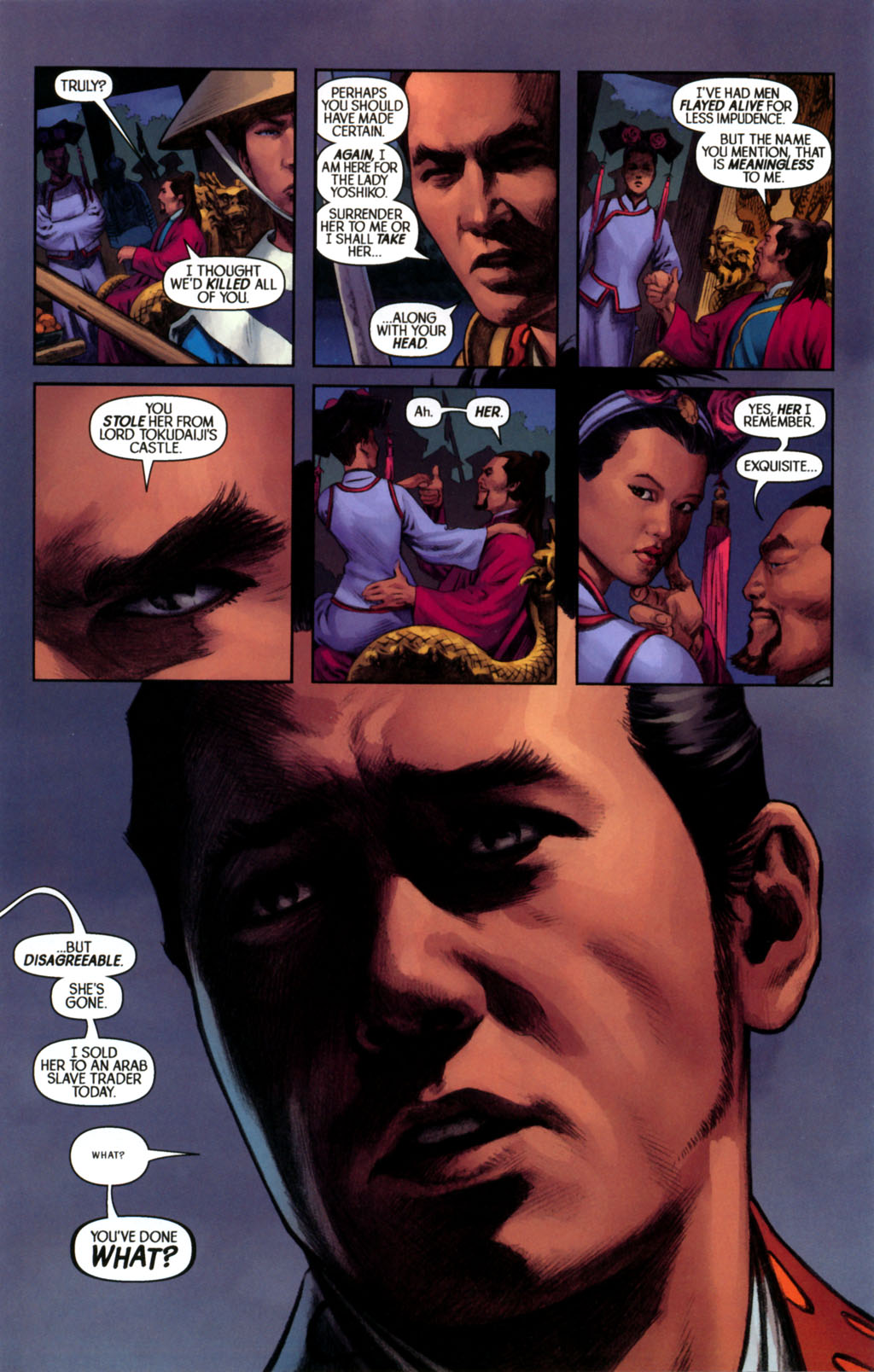 Read online Samurai: Heaven and Earth comic -  Issue #2 - 17