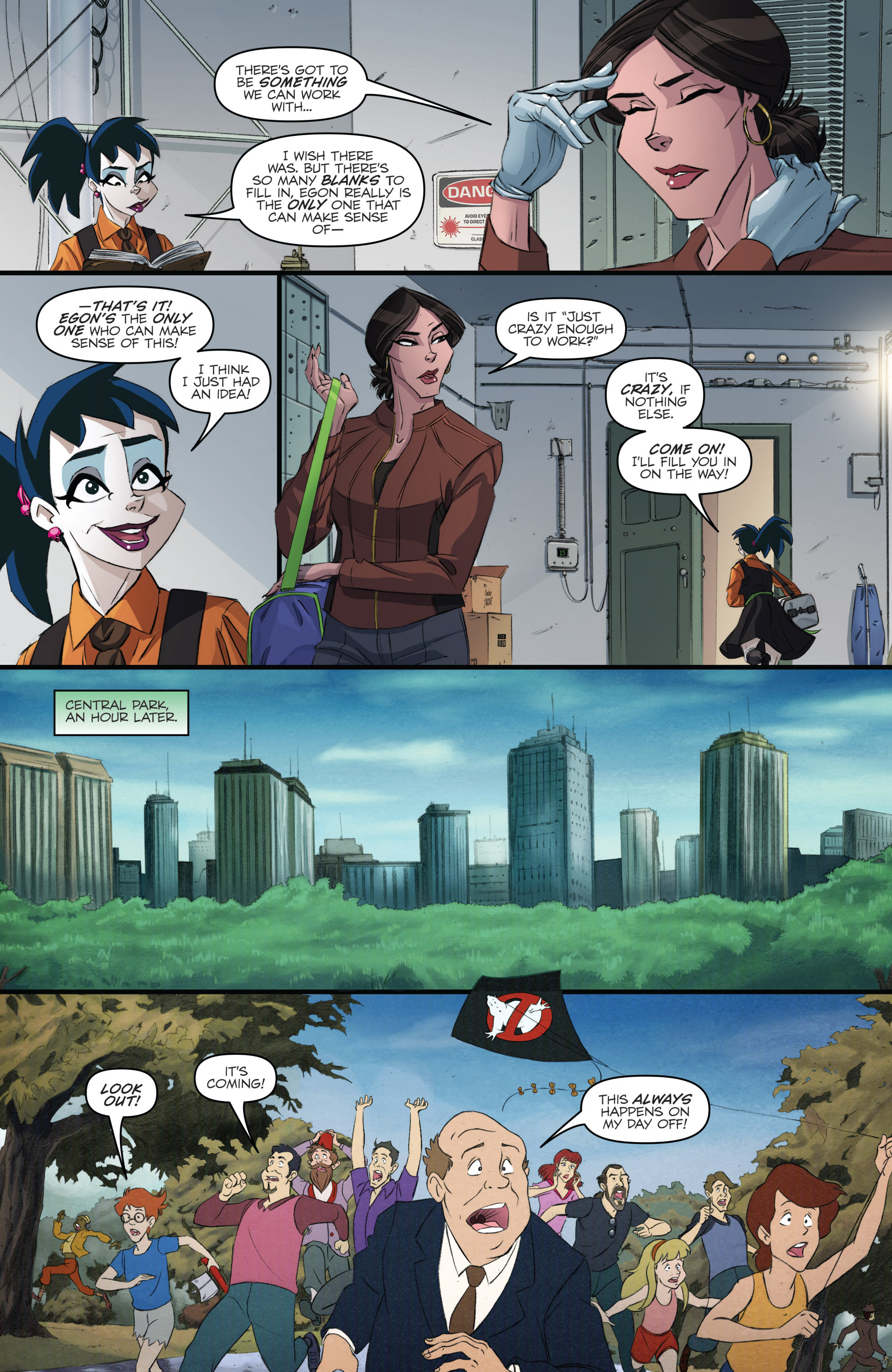 Read online Ghostbusters: International comic -  Issue #8 - 10