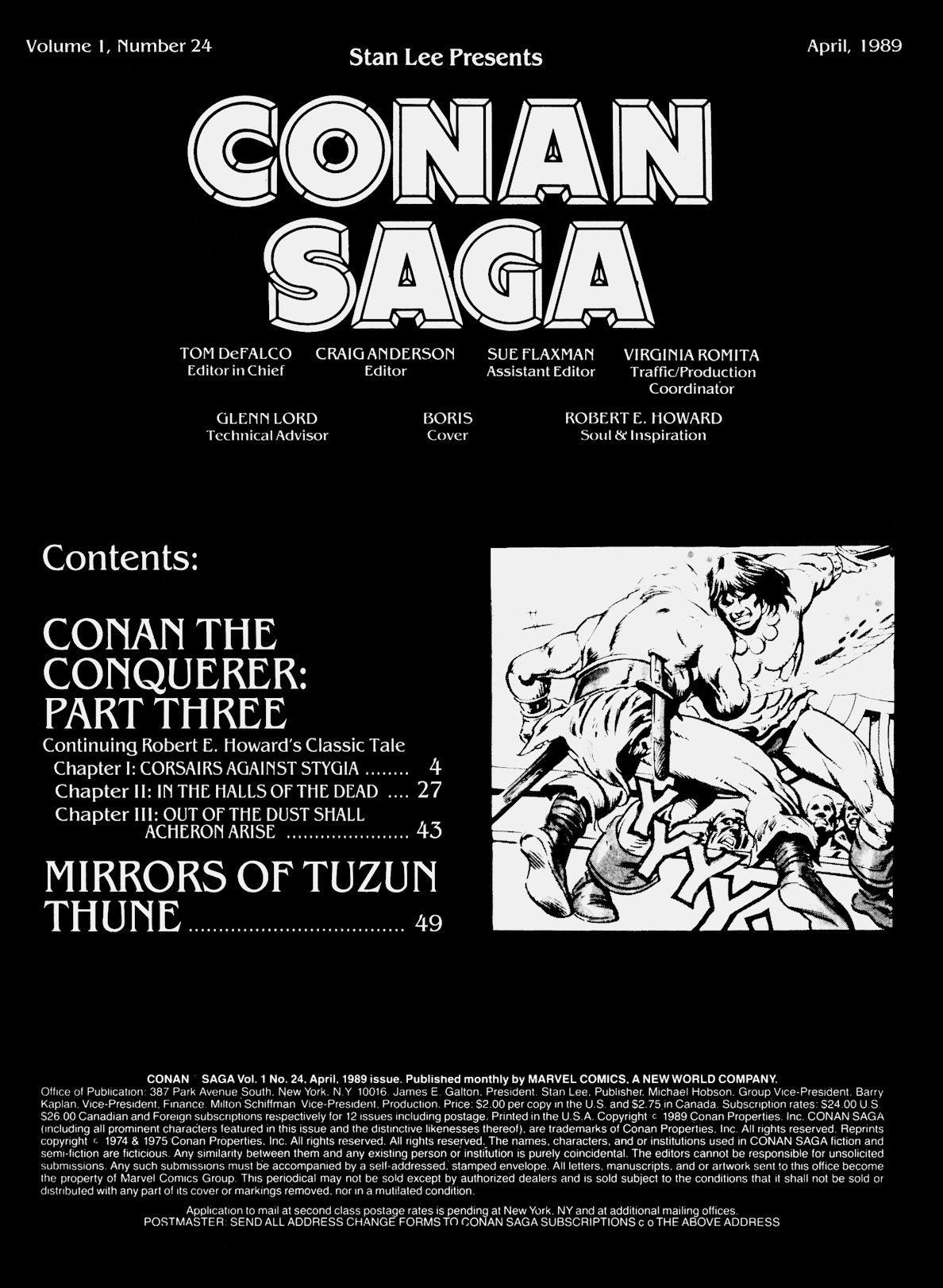 Read online Conan Saga comic -  Issue #24 - 3