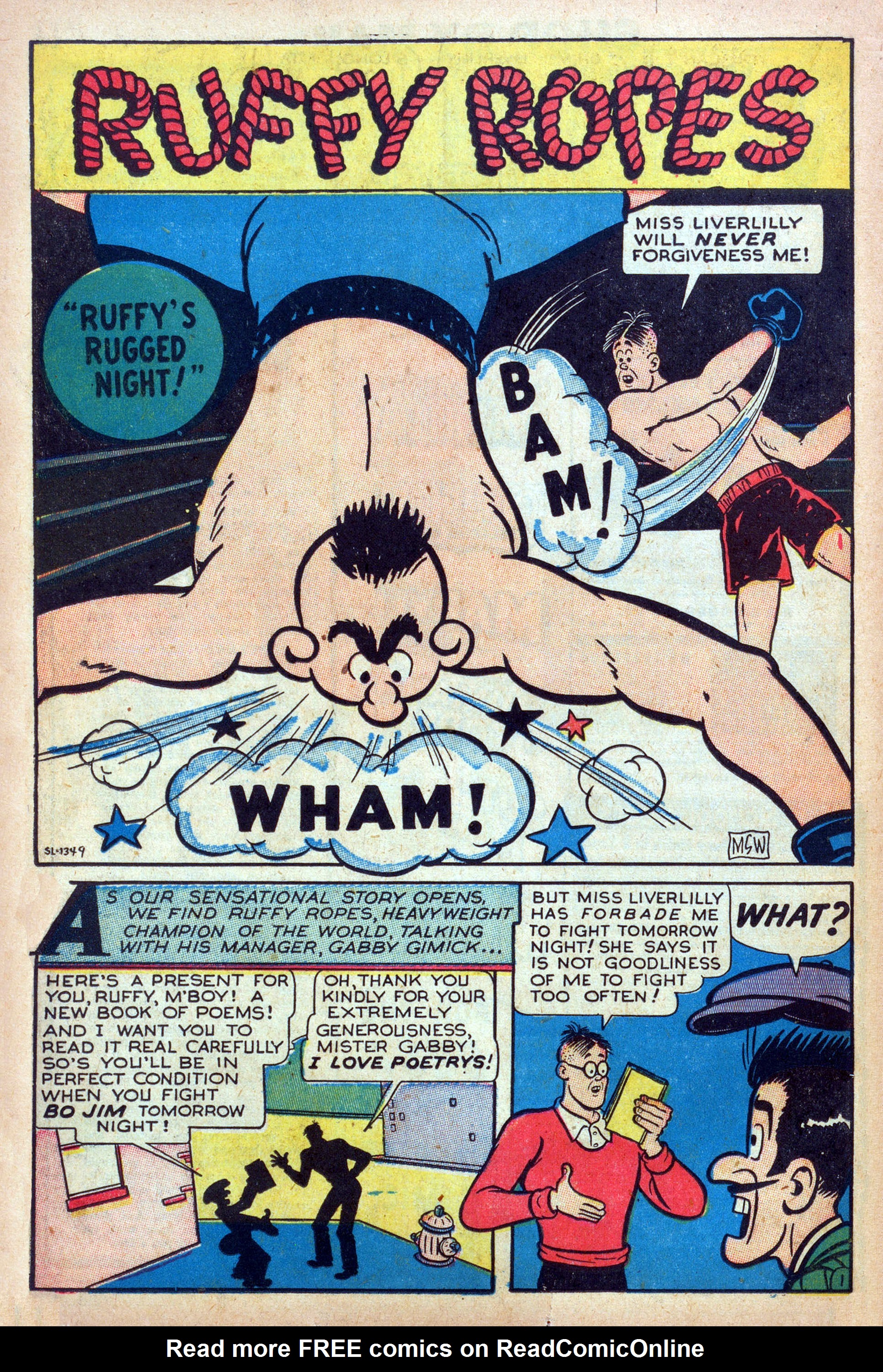 Read online Margie Comics comic -  Issue #39 - 34