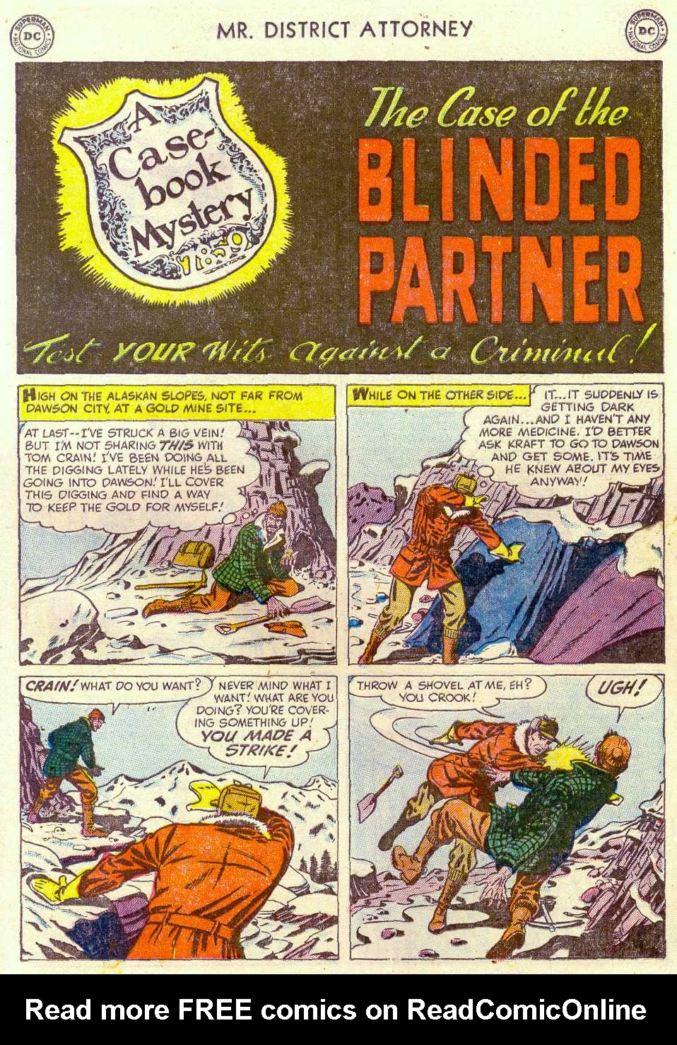 Read online Mr. District Attorney comic -  Issue #25 - 25