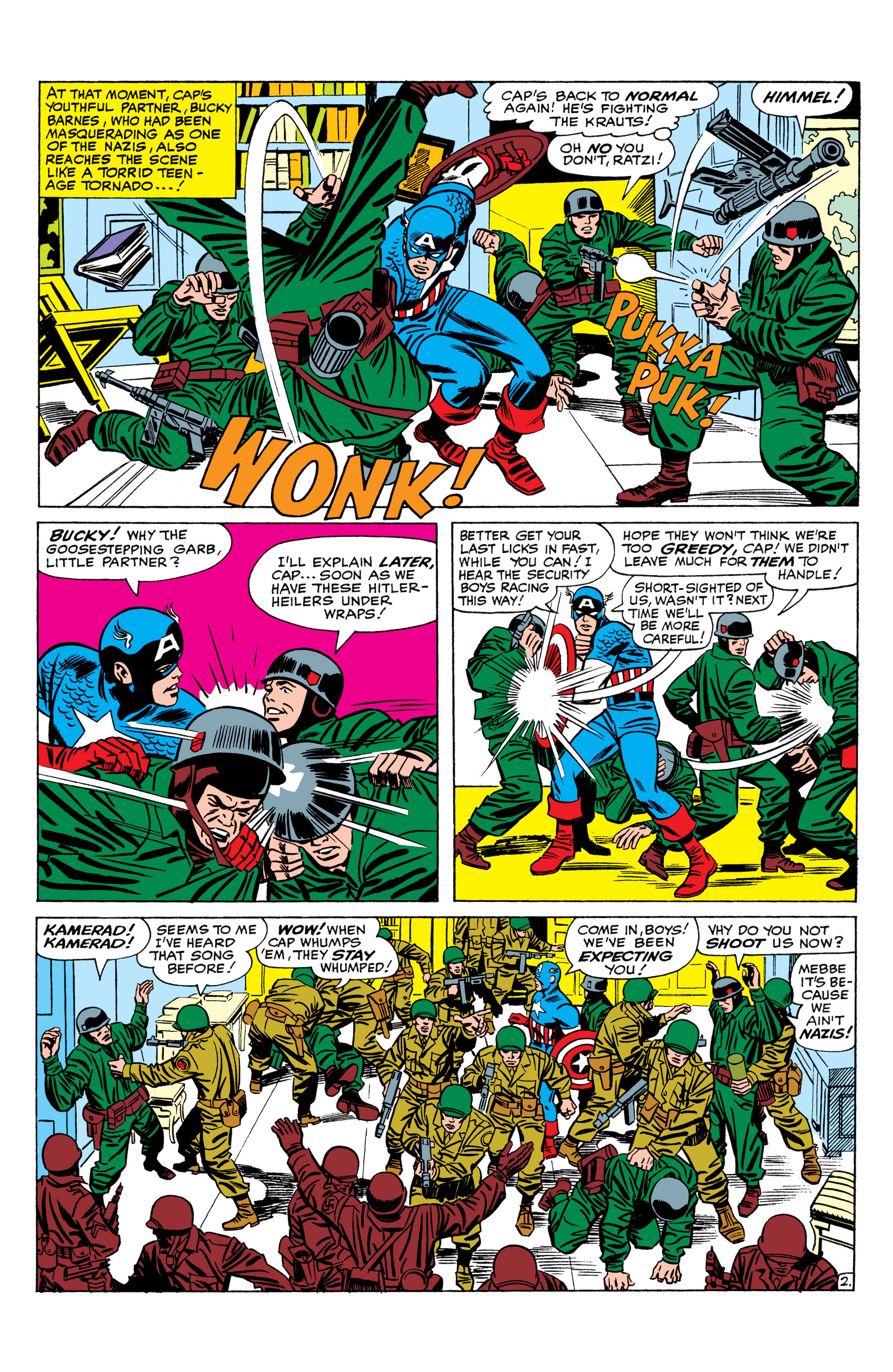 Read online Marvel Masterworks: Captain America comic -  Issue # TPB 1 (Part 2) - 7
