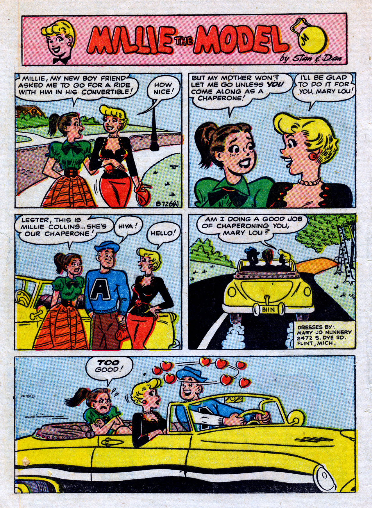 Read online Millie the Model comic -  Issue #40 - 8