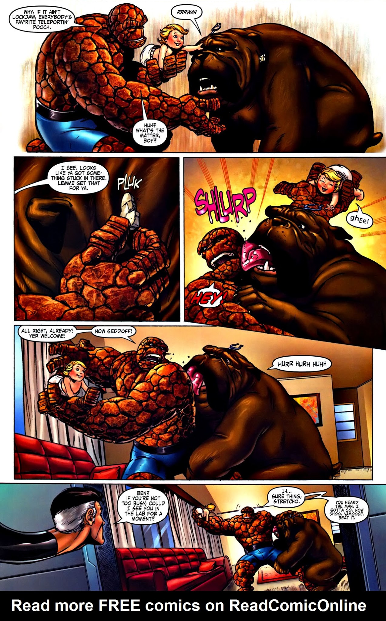 Read online The Thing (2006) comic -  Issue #4 - 10