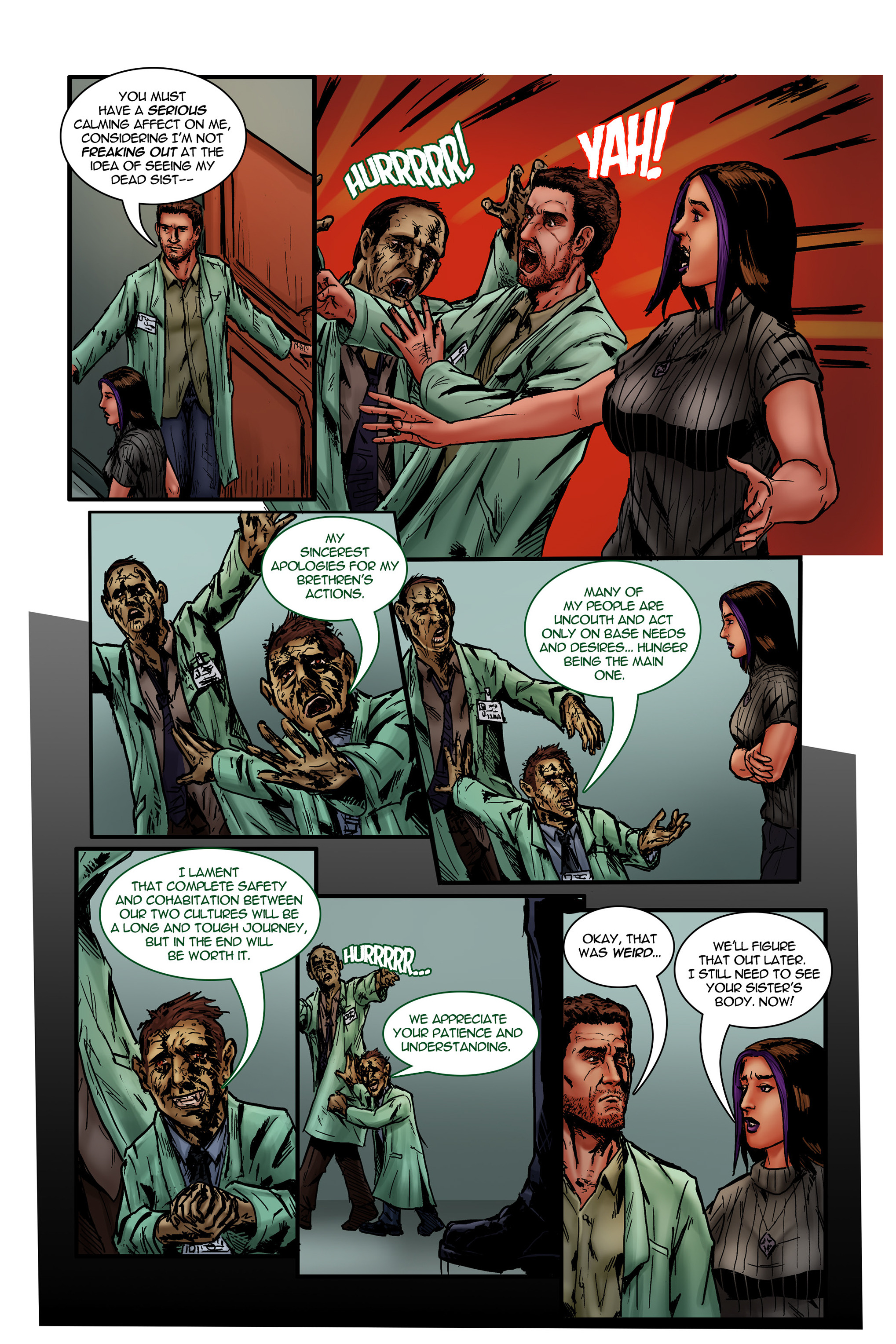 Read online Chaos Campus: Sorority Girls Vs. Zombies comic -  Issue #22 - 10