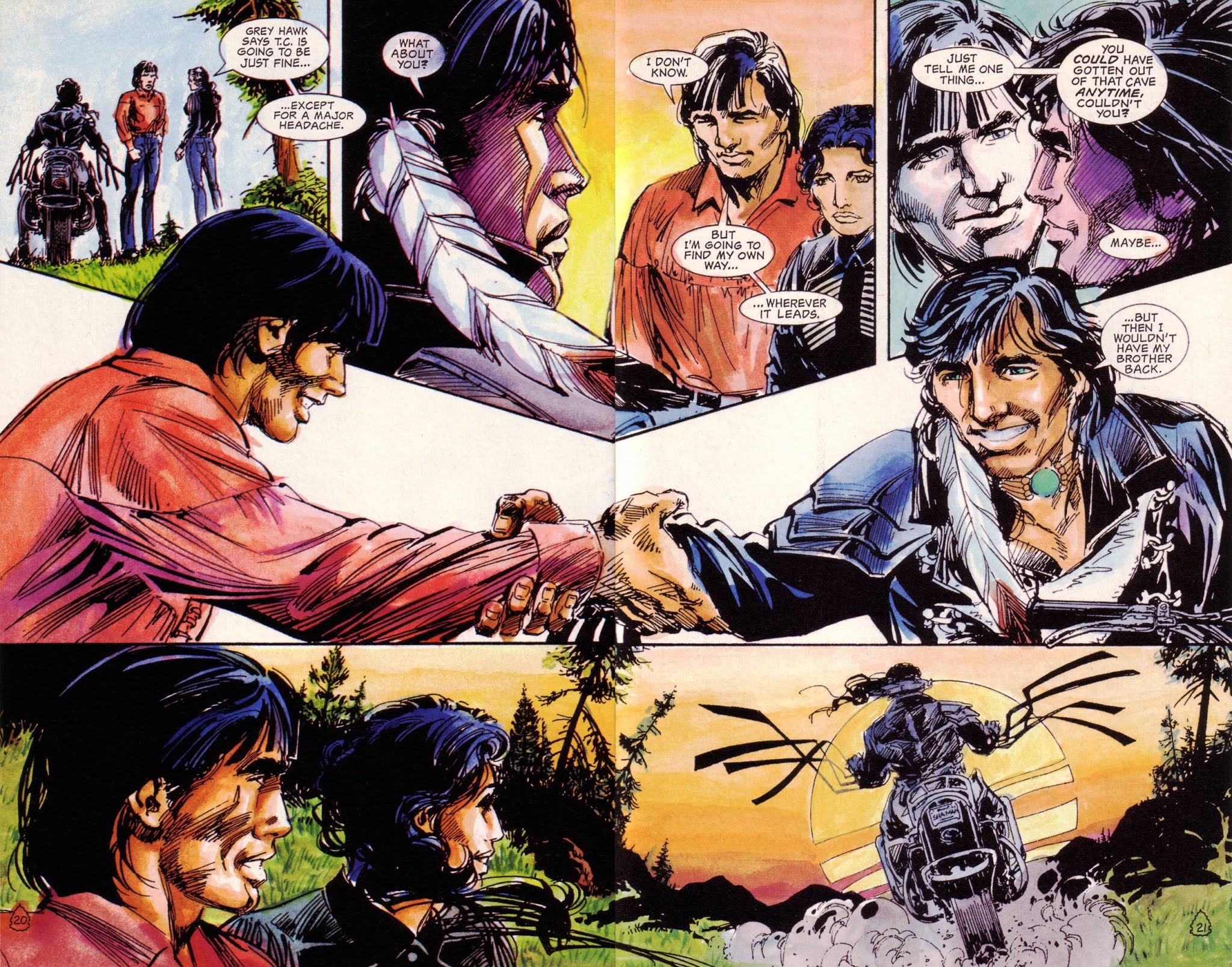 Read online Shaman's Tears comic -  Issue #12 - 17