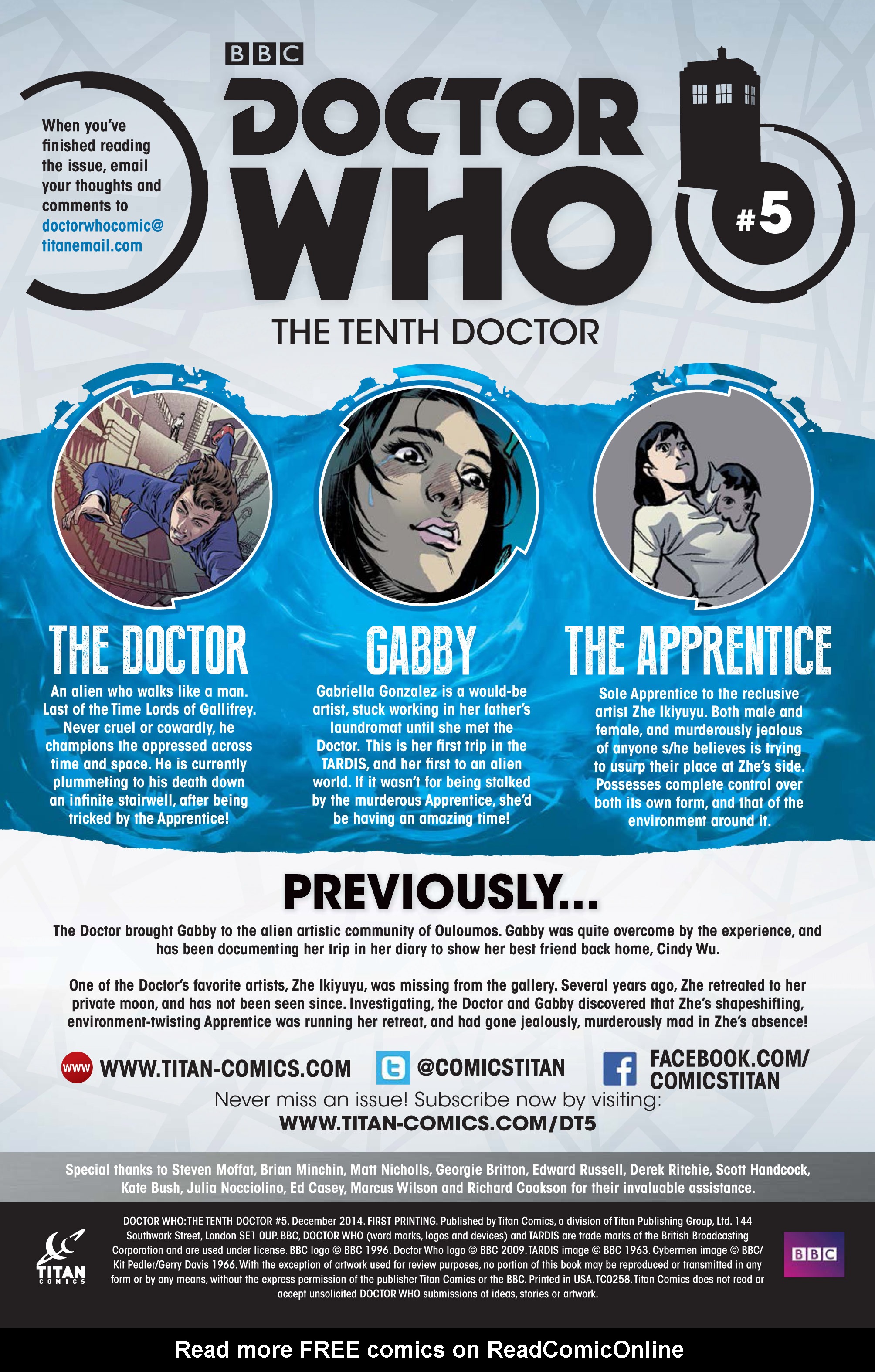 Read online Doctor Who: The Tenth Doctor comic -  Issue #5 - 4