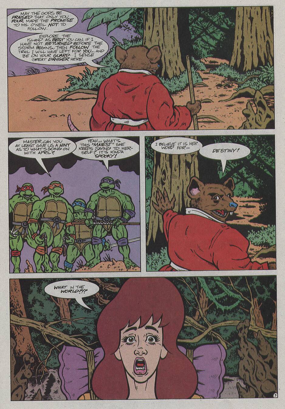 Read online Teenage Mutant Ninja Turtles Presents: April O'Neil (May East Saga) comic -  Issue #1 - 10