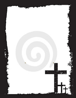 Power point background picture with black and white design borders and Crosses coloring page download free Christian images and bile cliparts(clip arts)