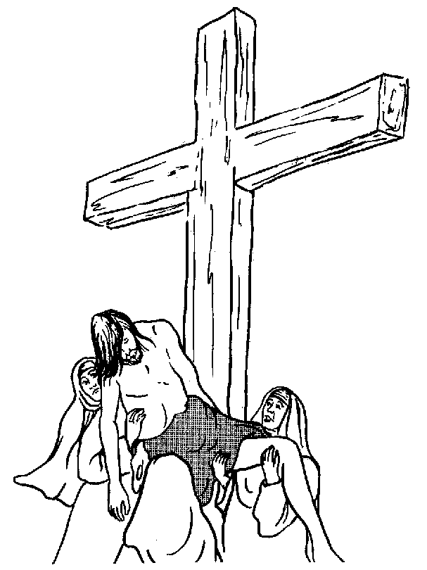 clipart jesus on the cross - photo #35