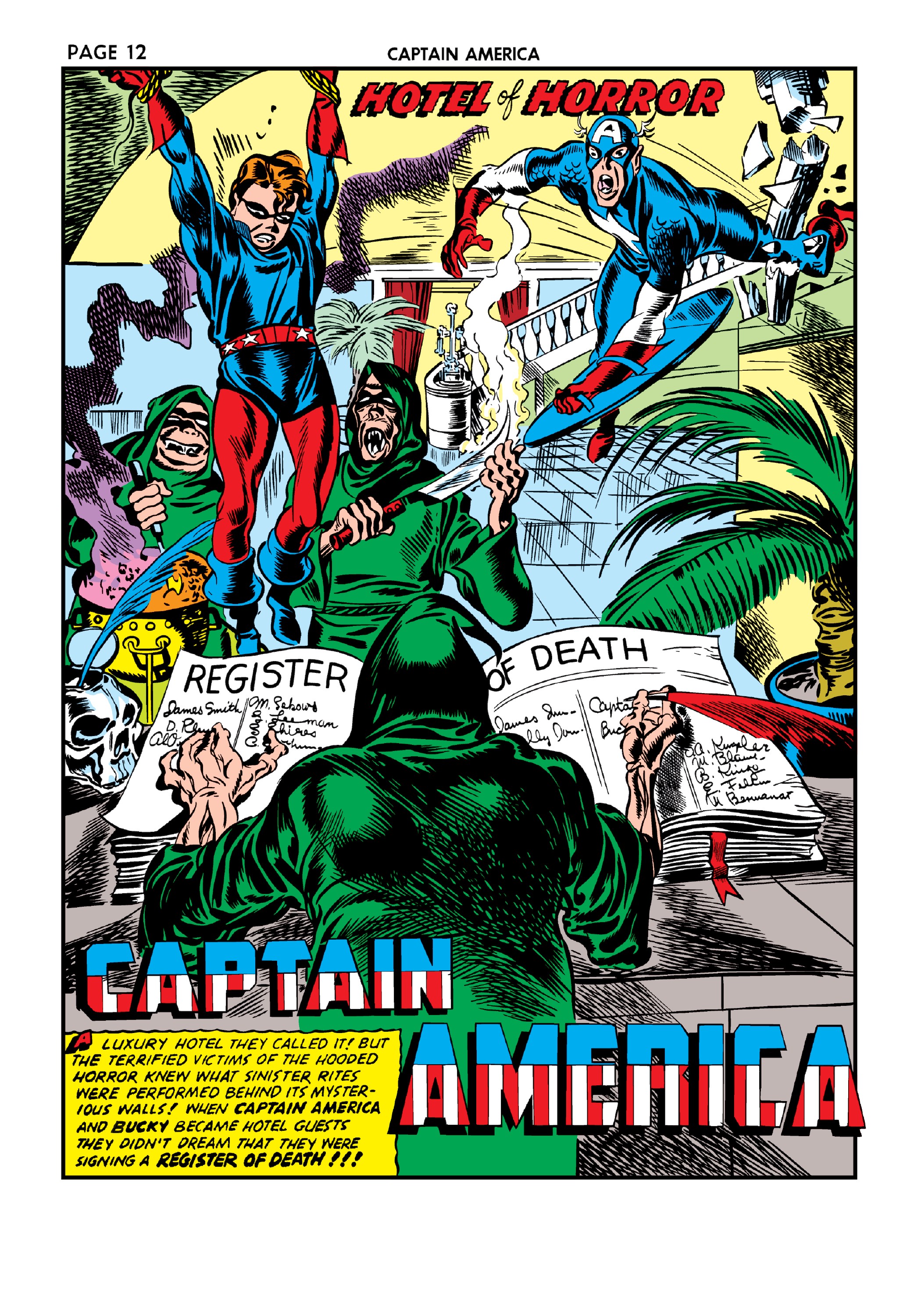Read online Marvel Masterworks: Golden Age Captain America comic -  Issue # TPB 3 (Part 1) - 88