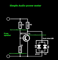 FREE CIRCUIT DIAGRAMS 4U: Simple Audio power meter