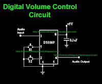 FREE CIRCUIT DIAGRAMS 4U: Digital Volume Control Circiuit