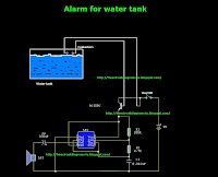 FREE CIRCUIT DIAGRAMS 4U: water tank Alarm to stop over flowing