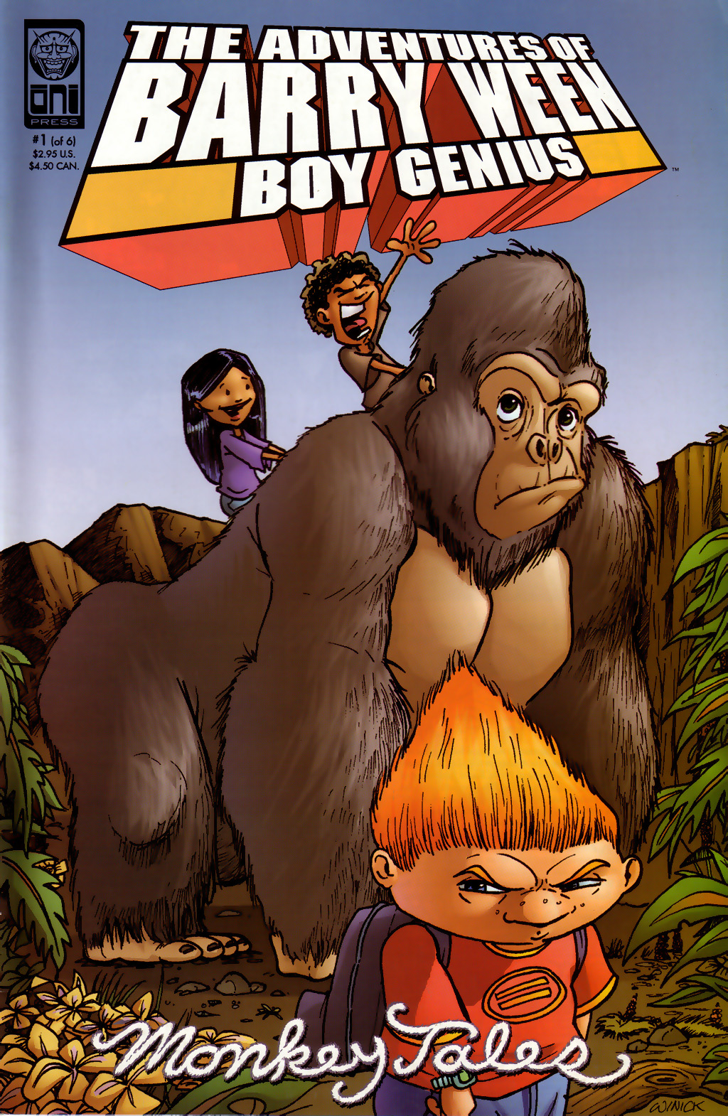 Read online The Adventures of Barry Ween, Boy Genius 3: Monkey Tales comic -  Issue #1 - 1