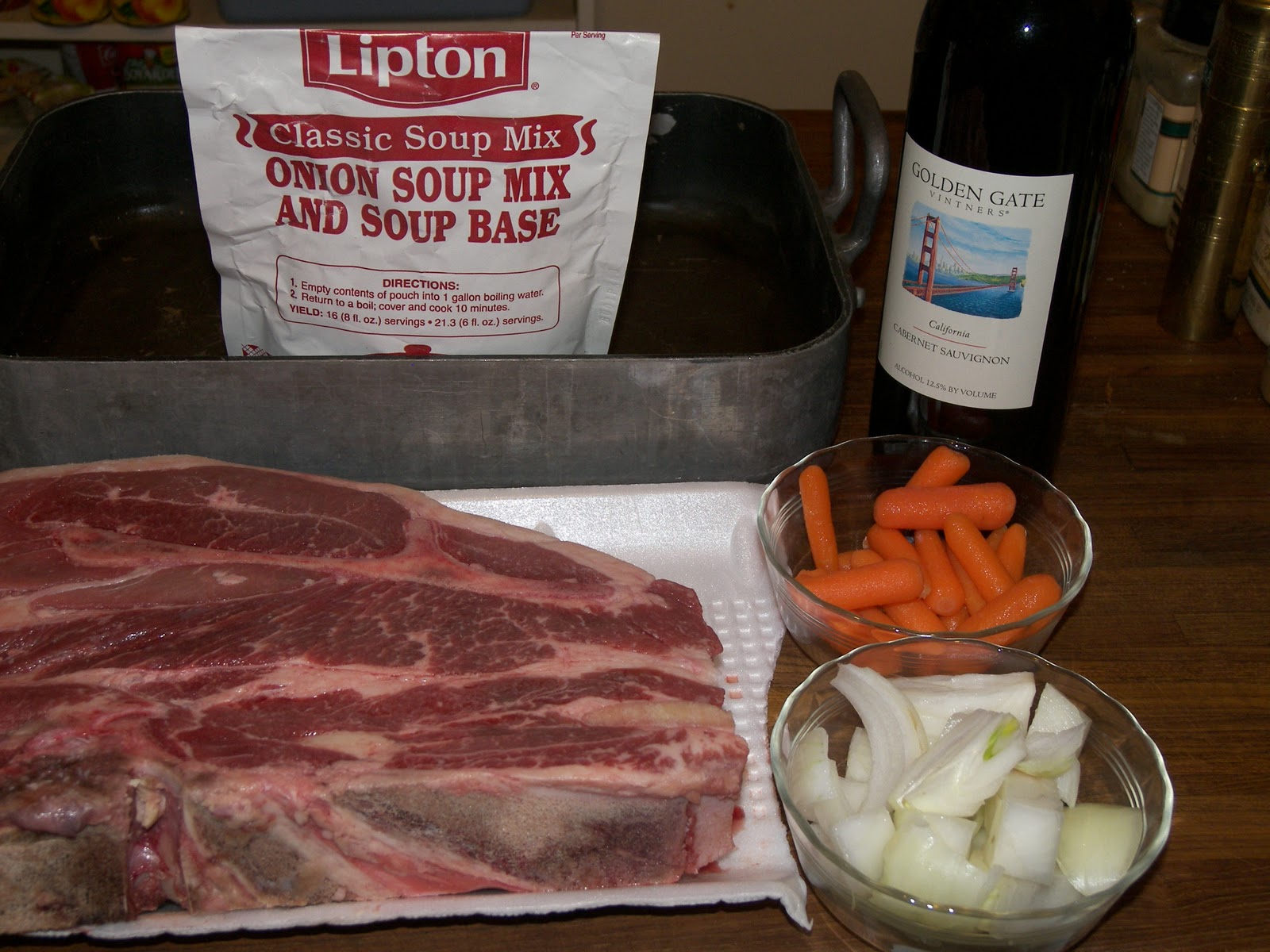 Cooking Delicious Food Slow Cooked Beef Potroast 7 bone roast