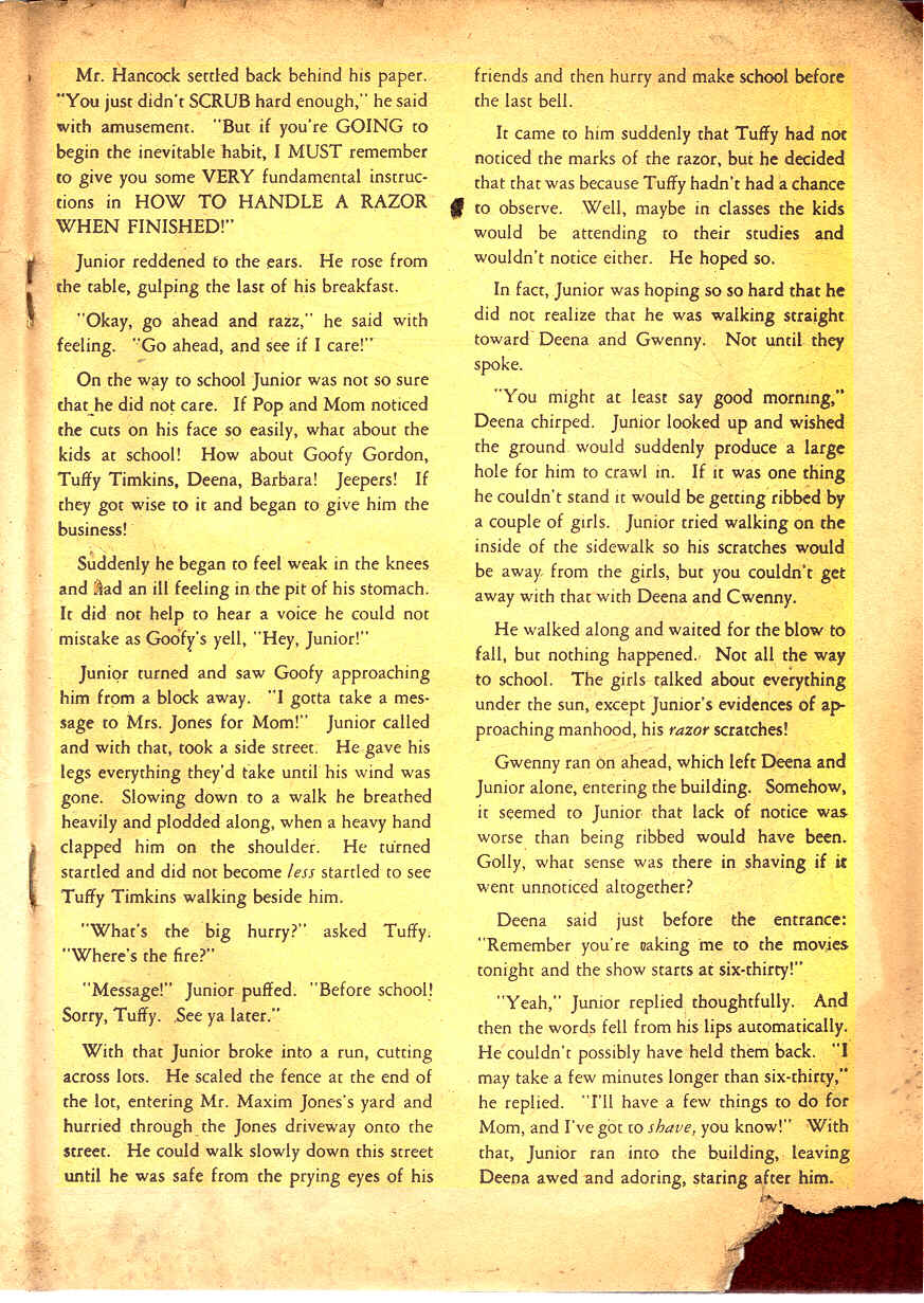 Read online Junior (1947) comic -  Issue #16 - 19