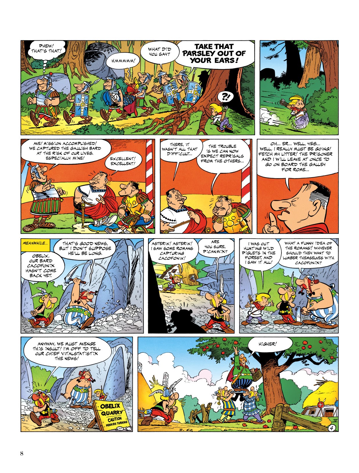 Read online Asterix comic -  Issue #4 - 9