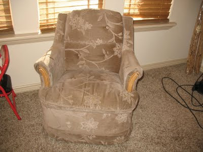 How to reupholster a chair