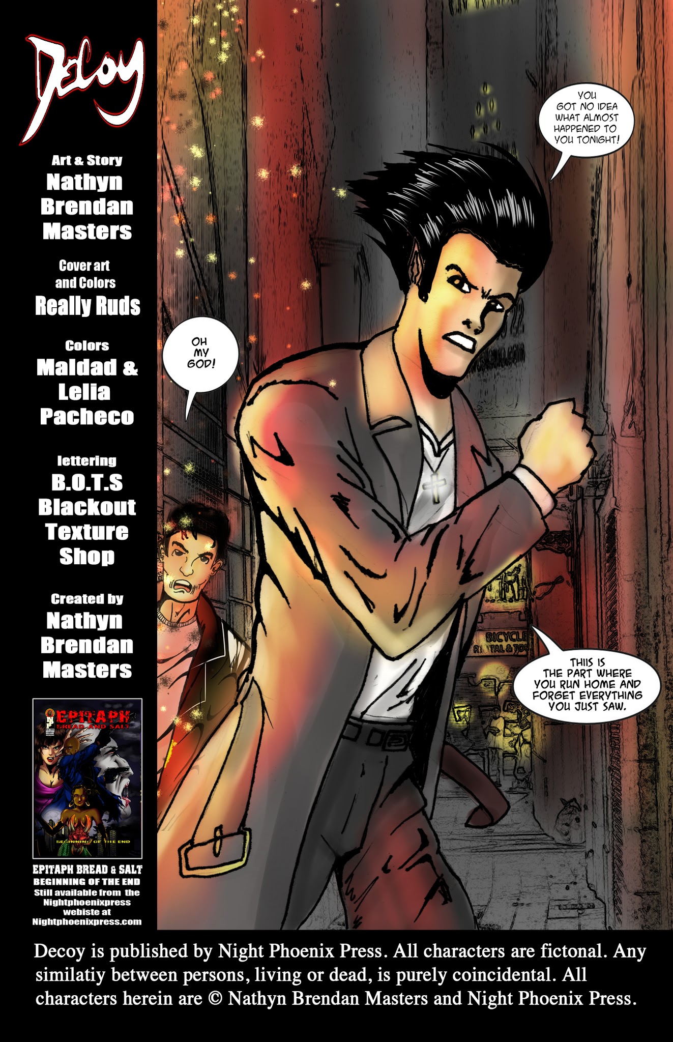 Read online Decoy comic -  Issue #1 - 7