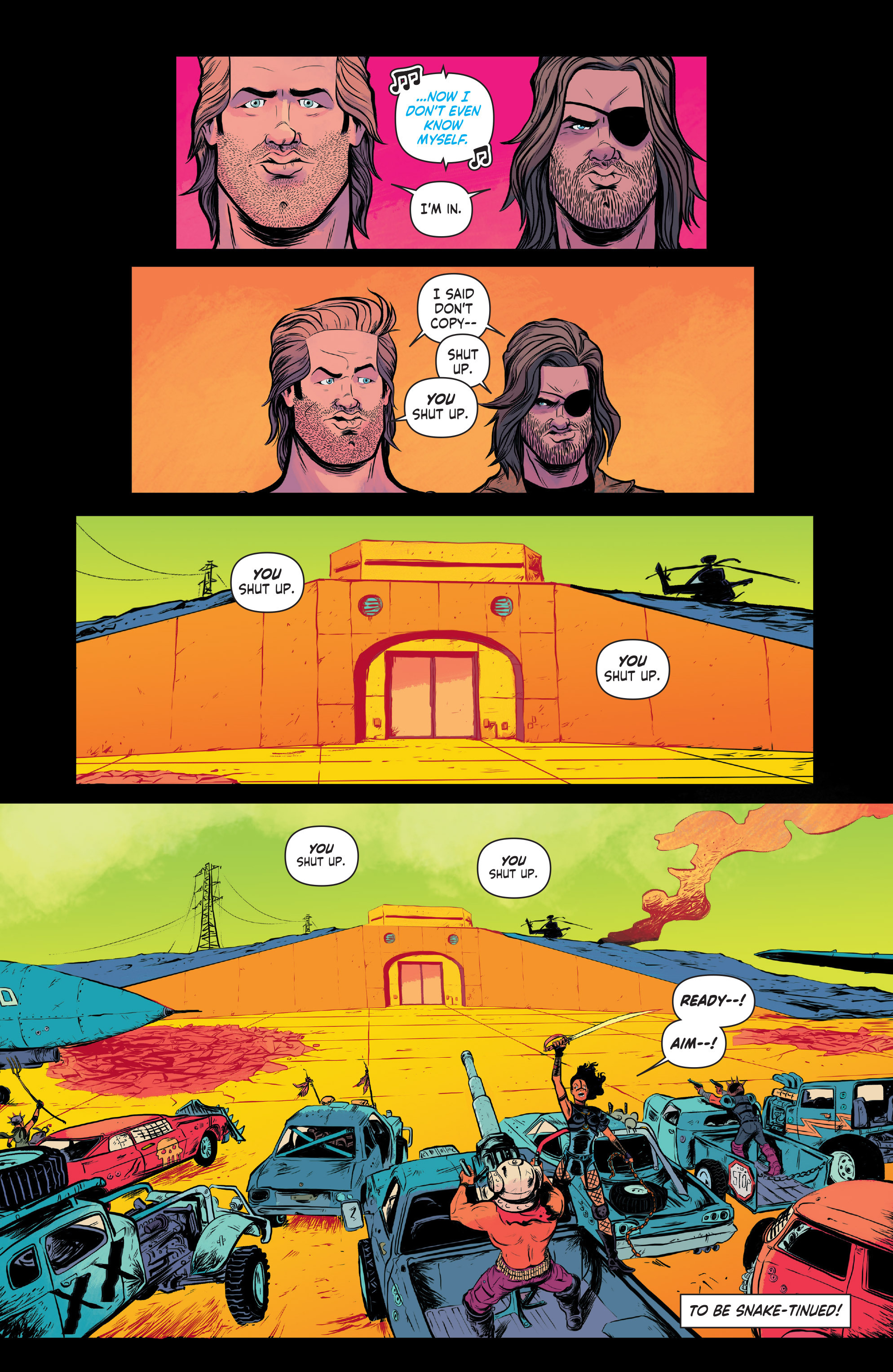 Read online Big Trouble in Little China/Escape From New York comic -  Issue #1 - 24