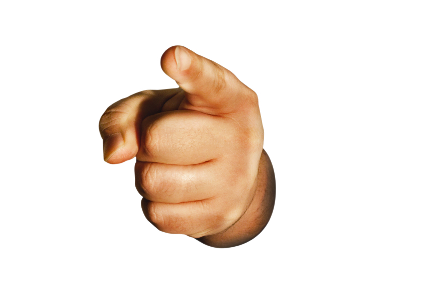 Картинка палец ты