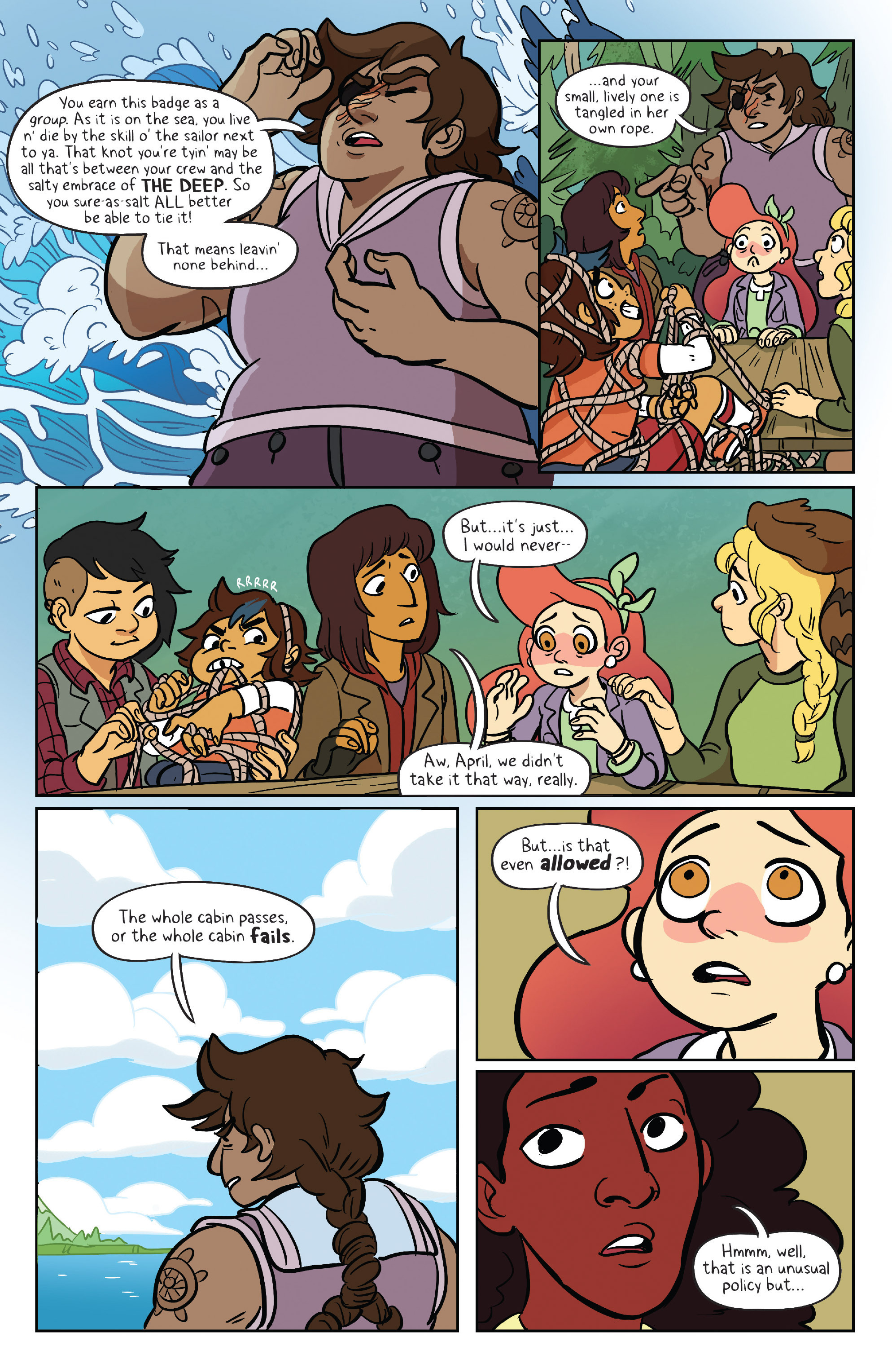 Read online Lumberjanes Vol. 6 comic -  Issue # TPB - 11