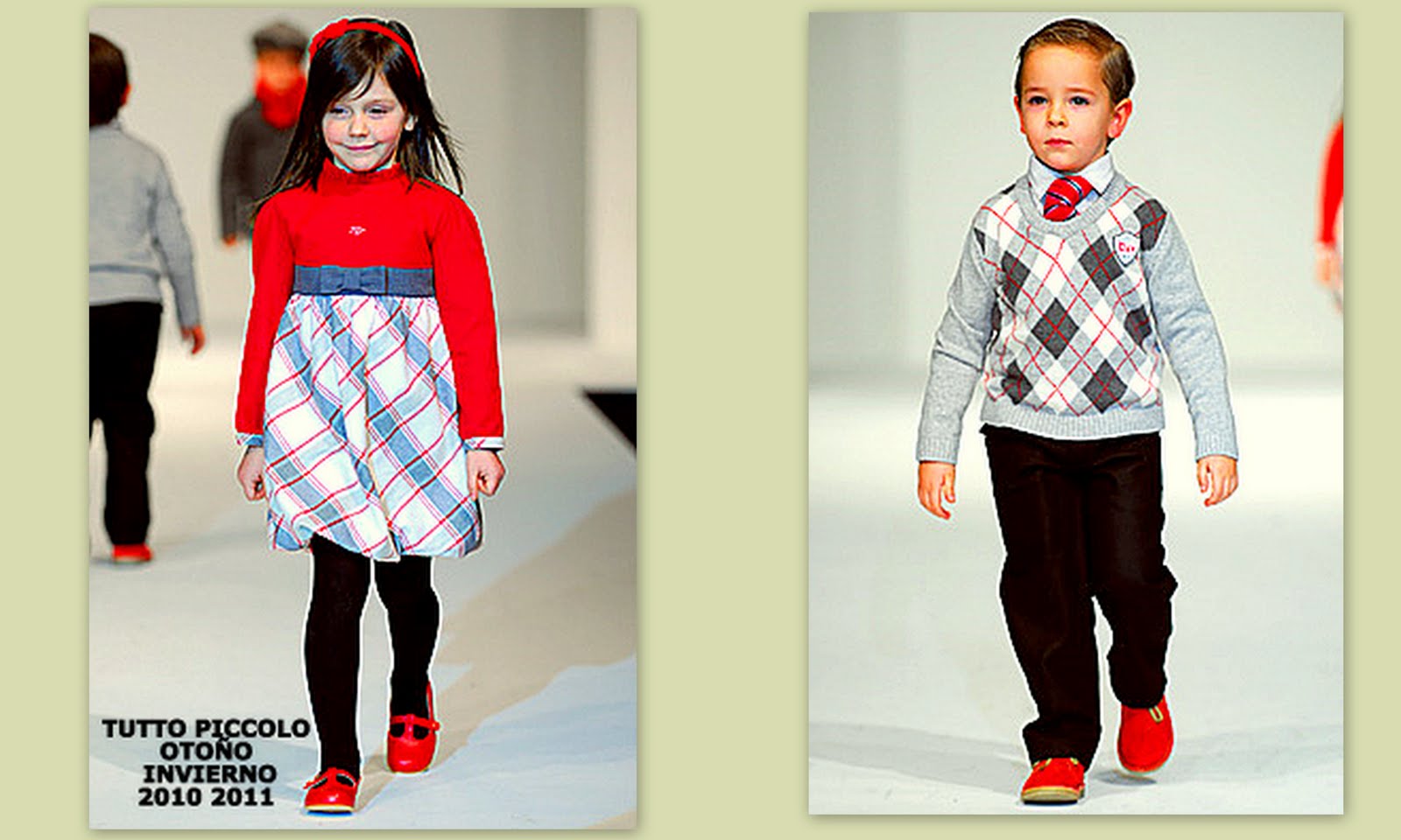 Tutto Piccolo Colección de Vestidos para Niños Moda Otoño Invierno