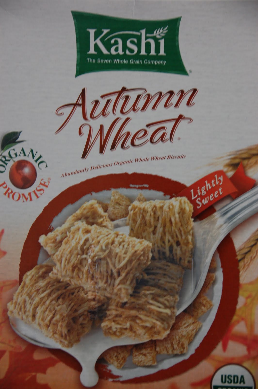 What my kids are eating Autumn wheat cereal from Kashi