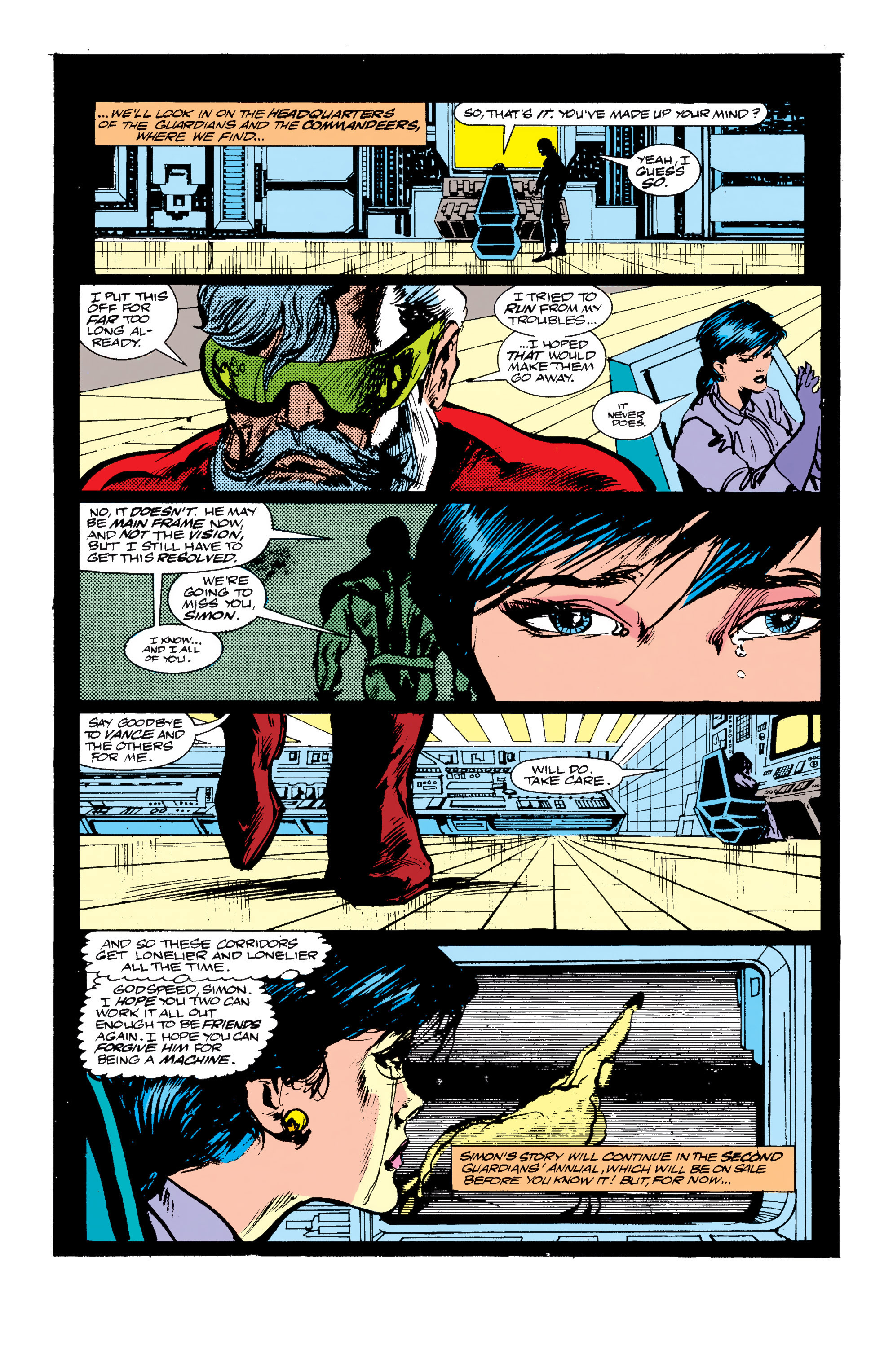 Read online Guardians of the Galaxy (1990) comic -  Issue # _TPB Guardians of the Galaxy by Jim Valentino 3 (Part 1) - 63