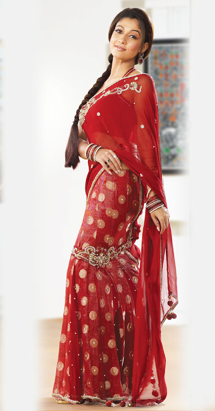 Actress Nayanthara Latest Sexy Sarees Pic wallpapers