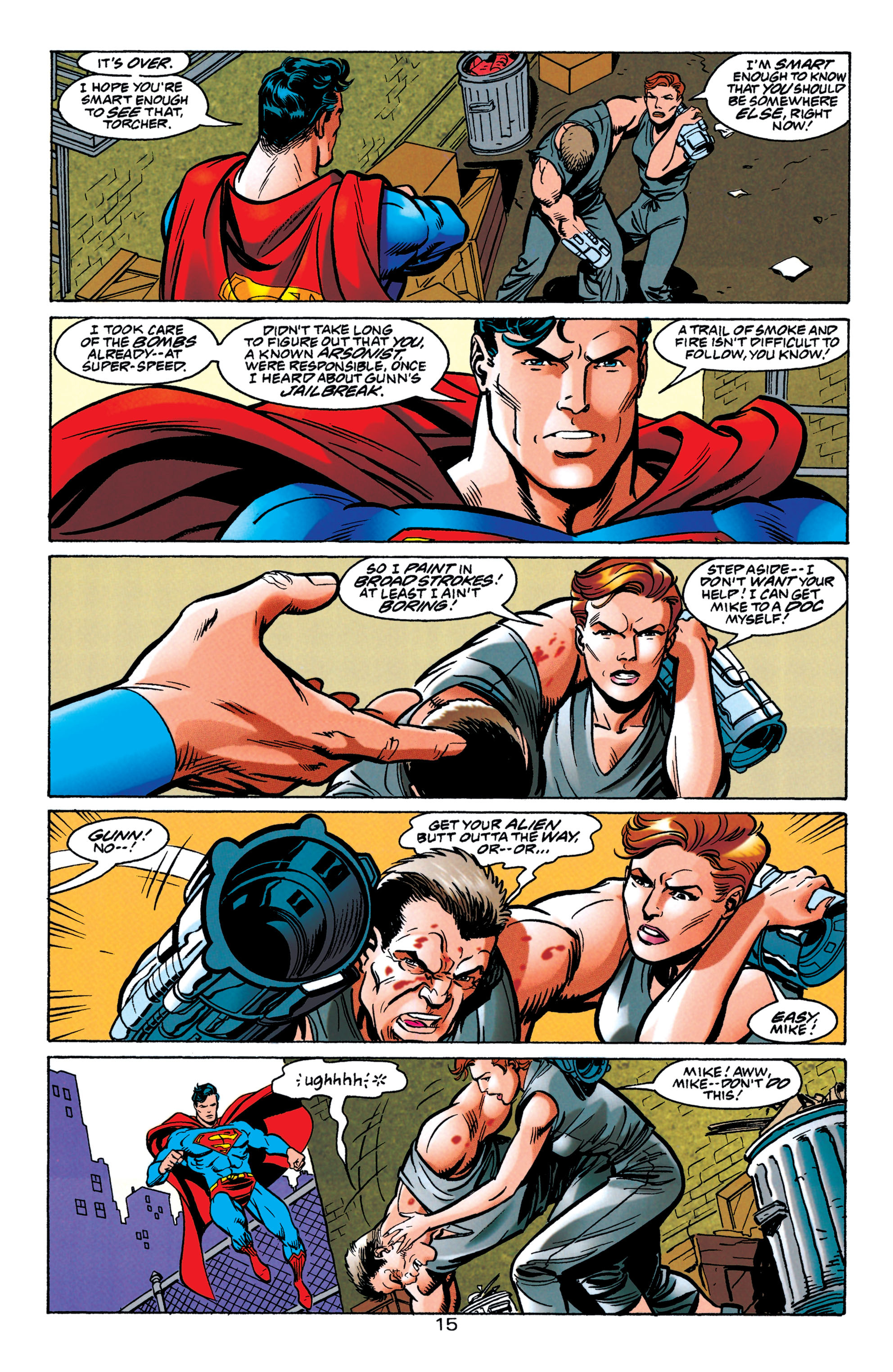 Read online Adventures of Superman (1987) comic -  Issue #562 - 16