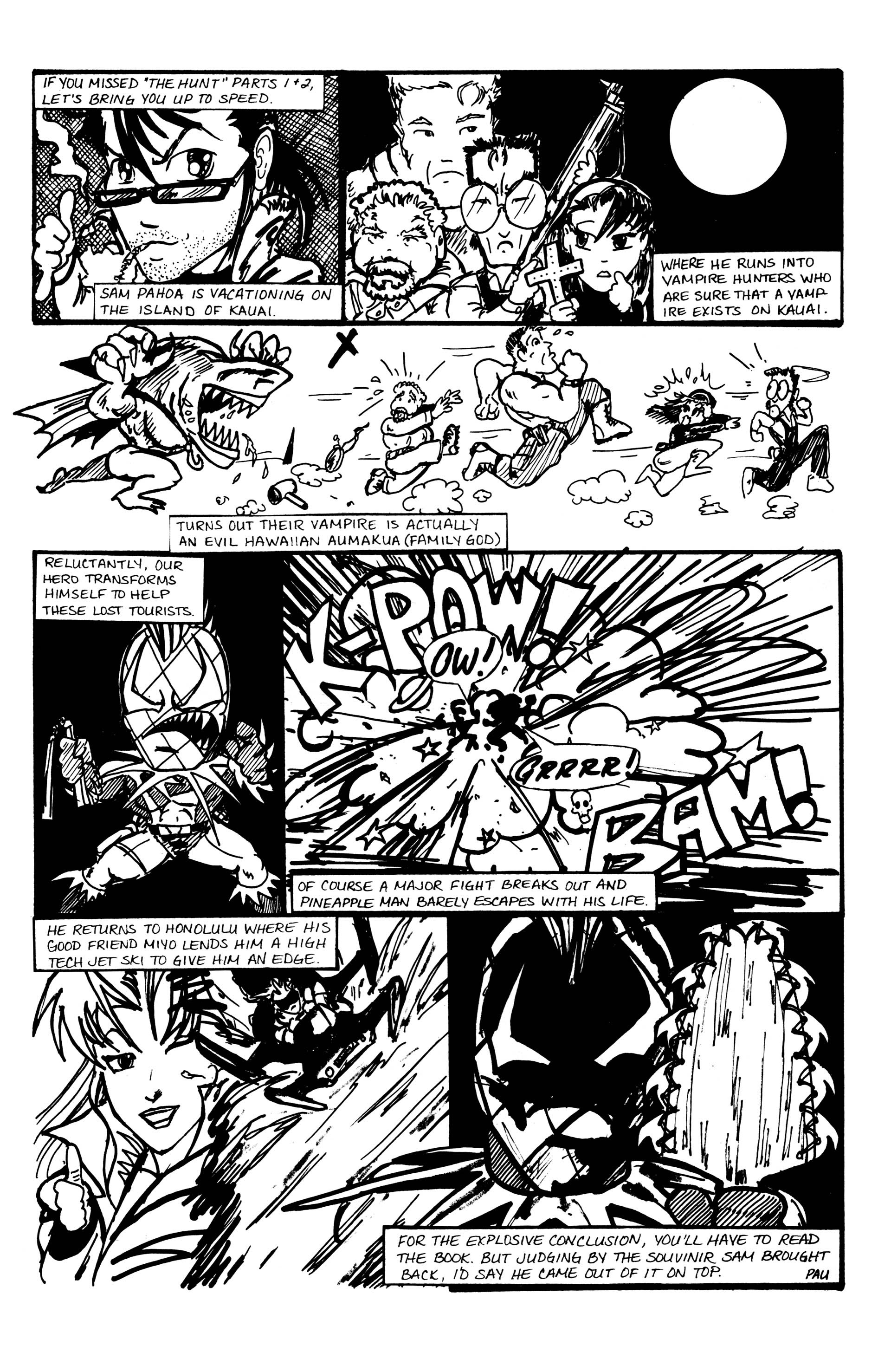 Read online Pineapple Man comic -  Issue #1 - 25