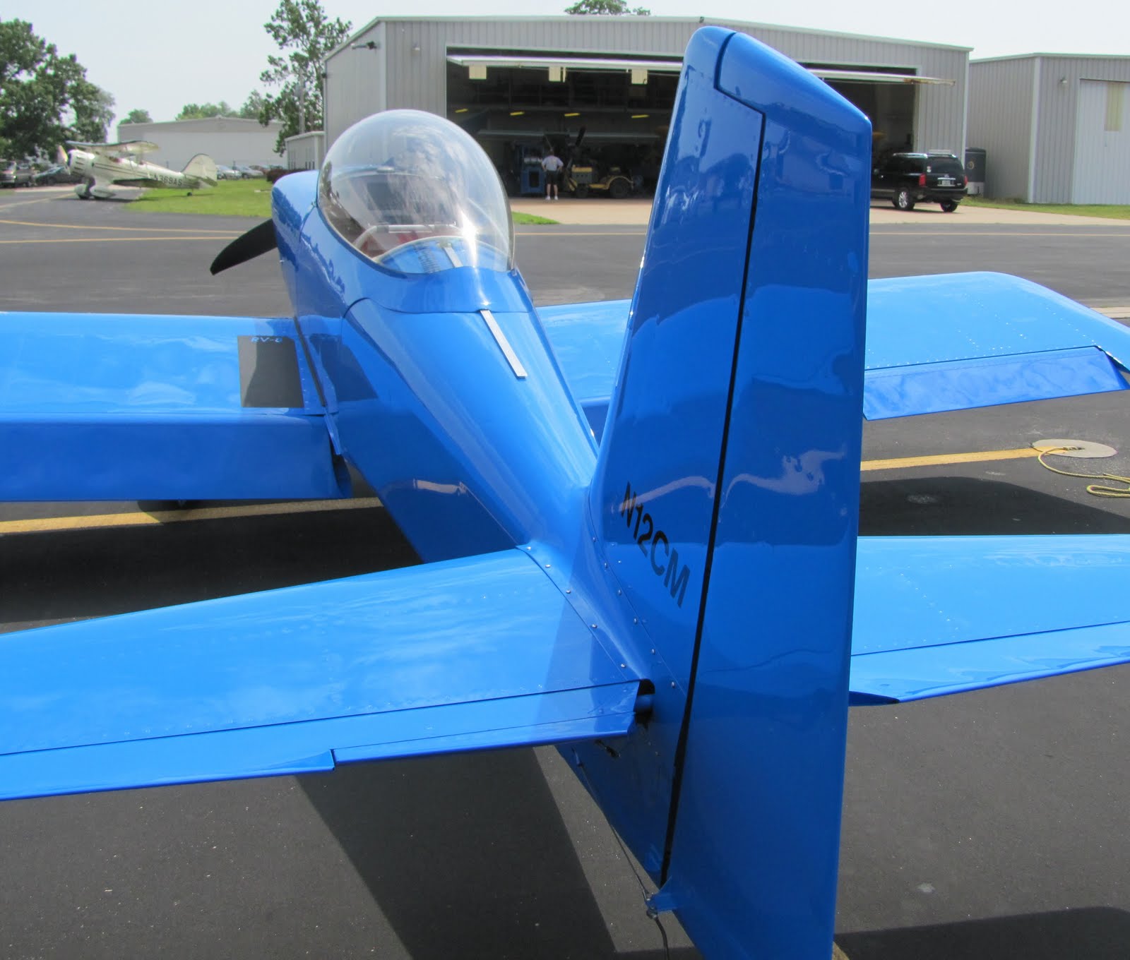 The Aero Experience: Beautiful Blue RV-8 at Waco Fly-In, Creve Coeur ...