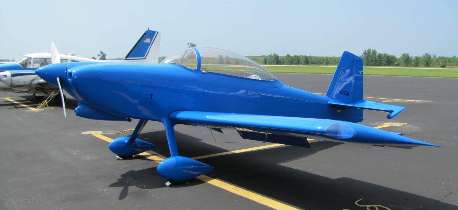 The Aero Experience: Beautiful Blue RV-8 at Waco Fly-In, Creve Coeur ...
