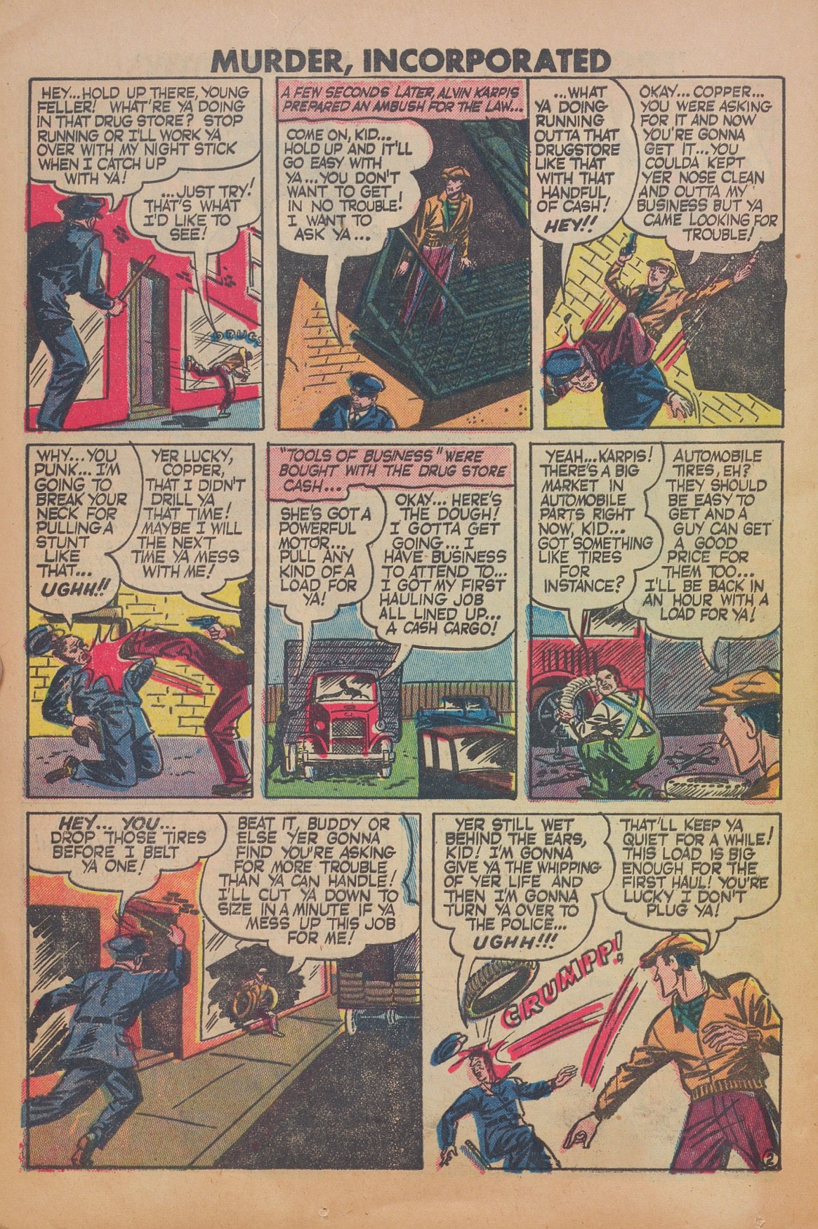 Read online Murder Incorporated (1948) comic -  Issue #11 - 24