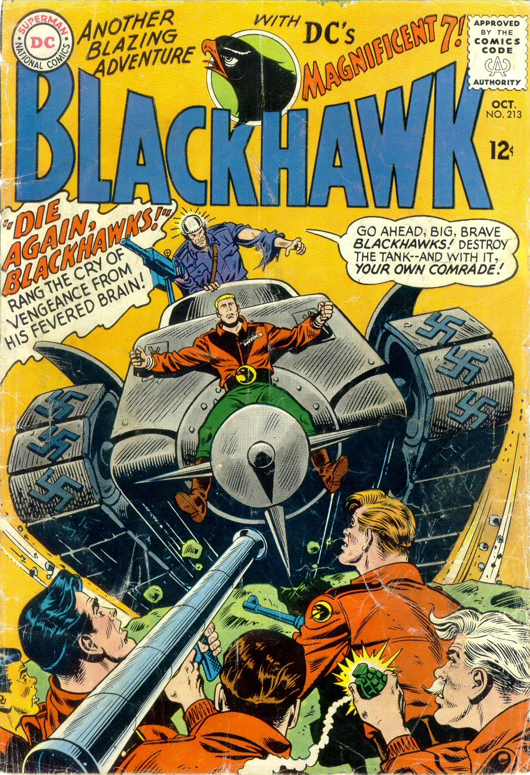 Read online Blackhawk (1957) comic -  Issue #213 - 1