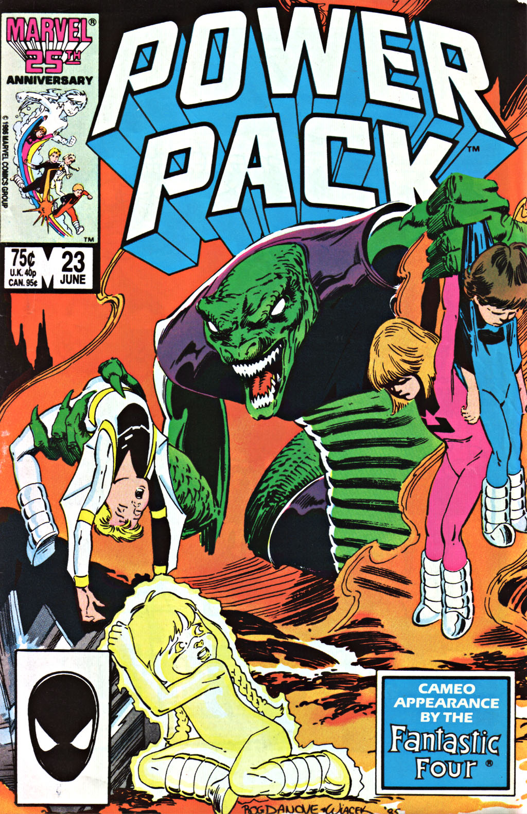 Read online Power Pack (1984) comic -  Issue #23 - 1