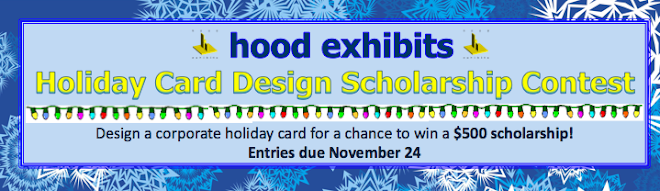 Submit all entries to hoodexhibits.holidaycardcontest@gmail.com