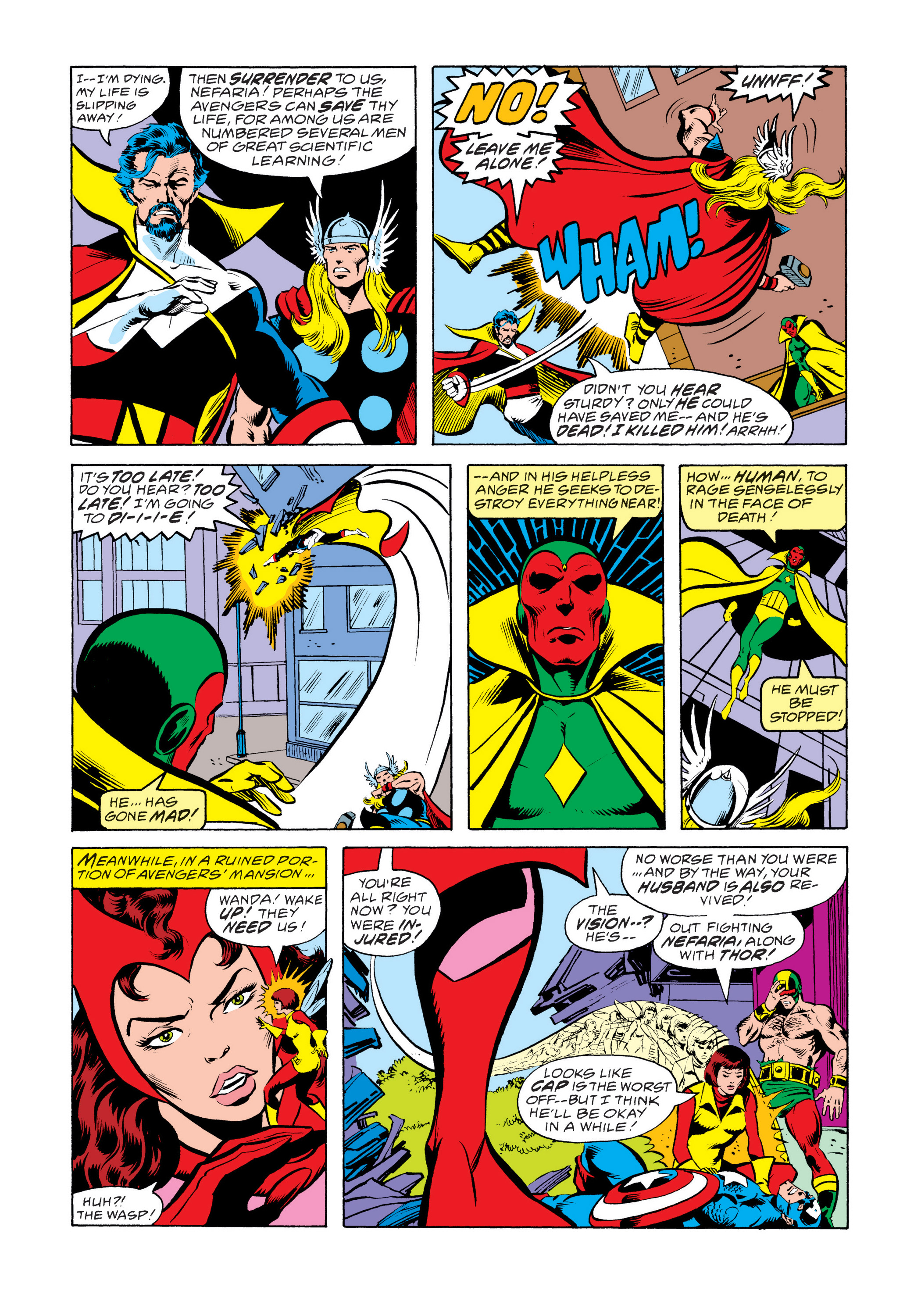 Read online Marvel Masterworks: The Avengers comic -  Issue # TPB 17 (Part 1) - 56