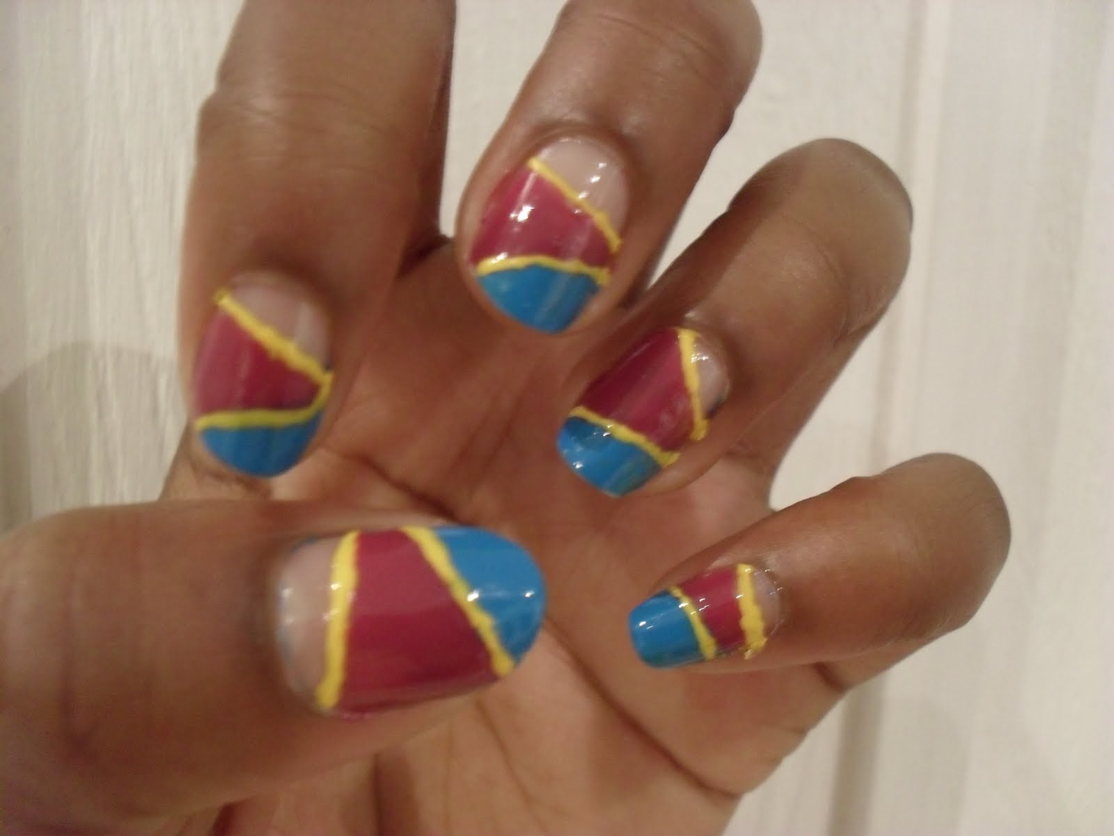 Sellotape experiments The Student's Guide To Nail Polish