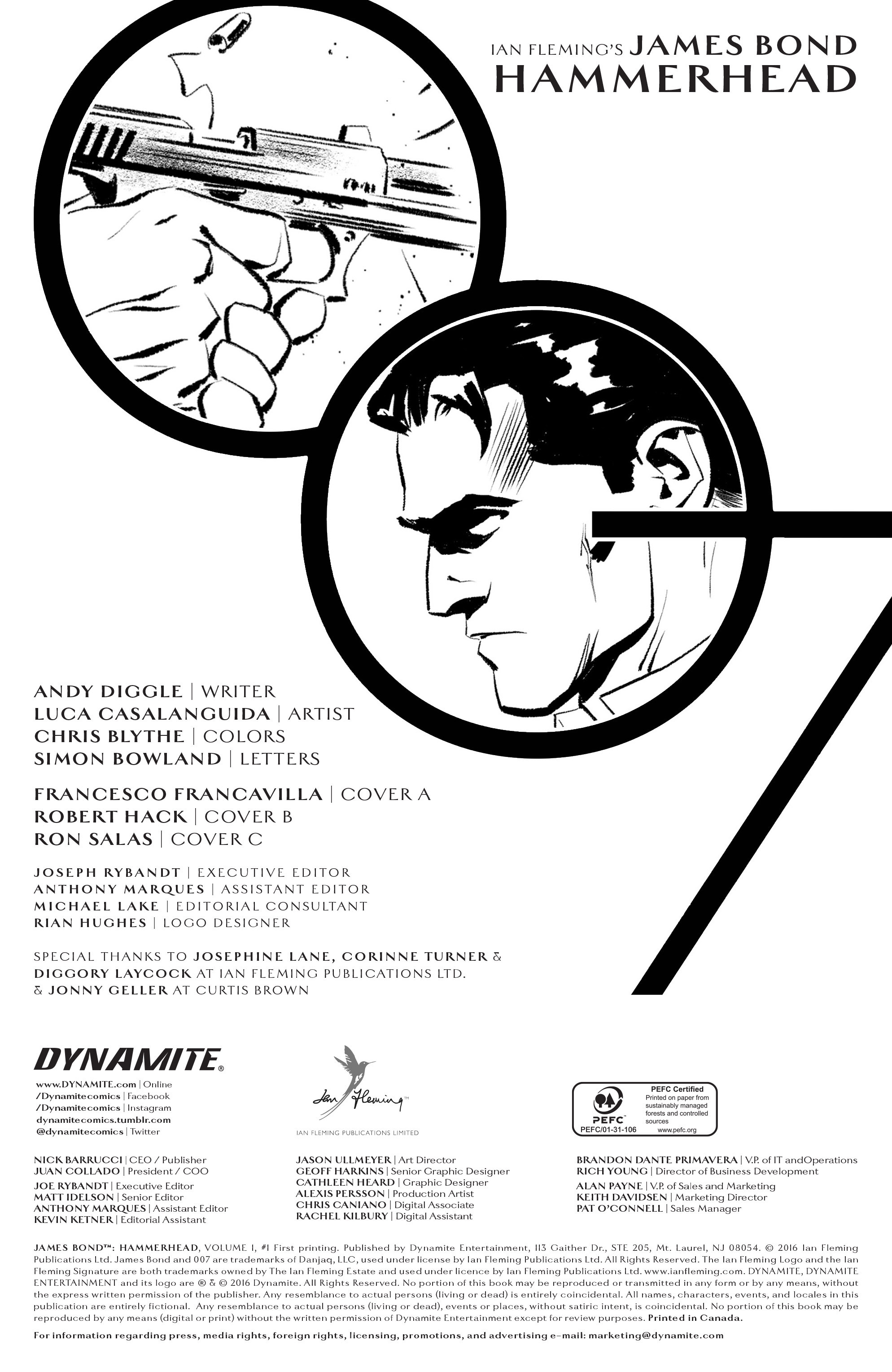 Read online James Bond: Hammerhead comic -  Issue #1 - 2