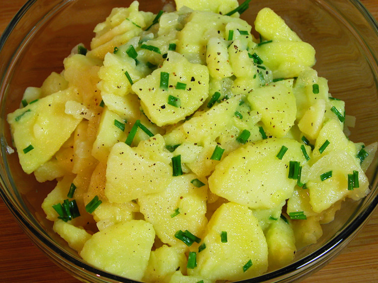 Cooking Weekends Kartoffelsalat; German Potato Salad
