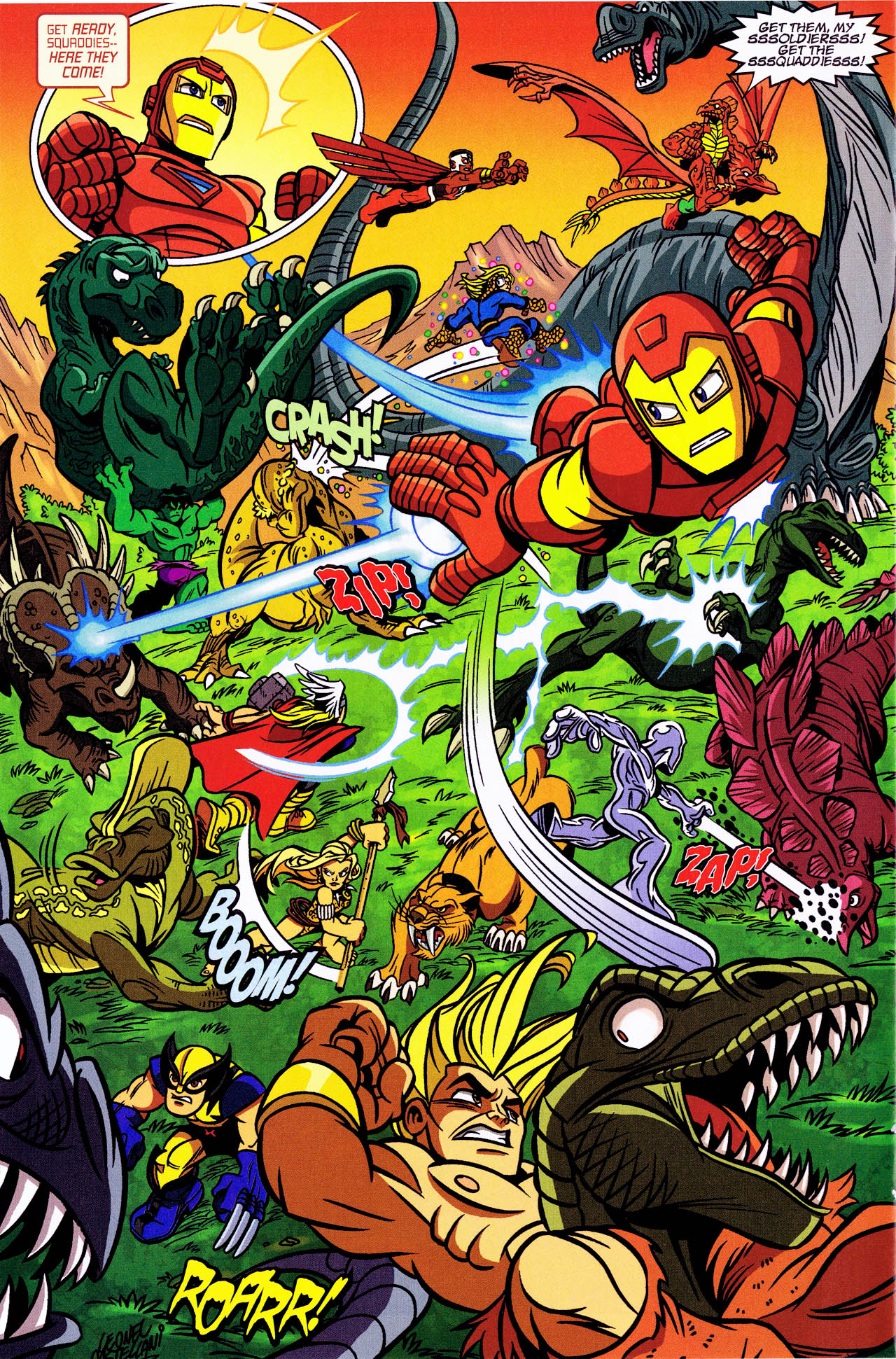 Read online Super Hero Squad comic -  Issue #6 - 10